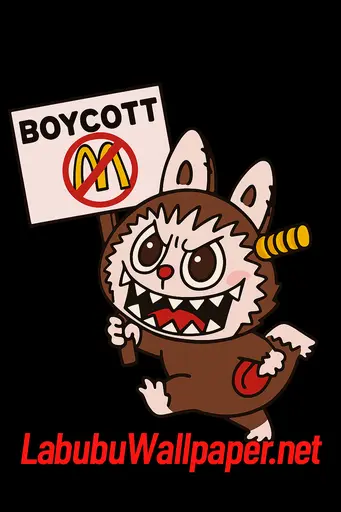 Labubu joins McDonald's boycott protest