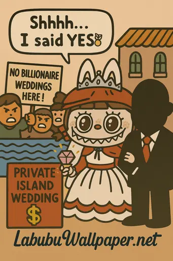 Labubu marries Jeff Bezos like Lauren Sánchez